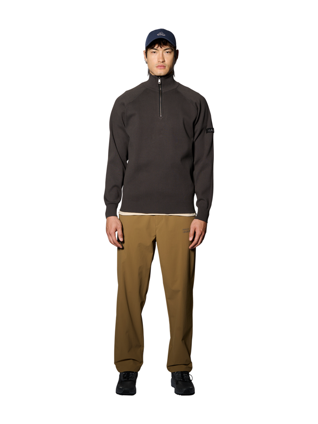 HALO INFANTRY HALF ZIP, RAVEN, model