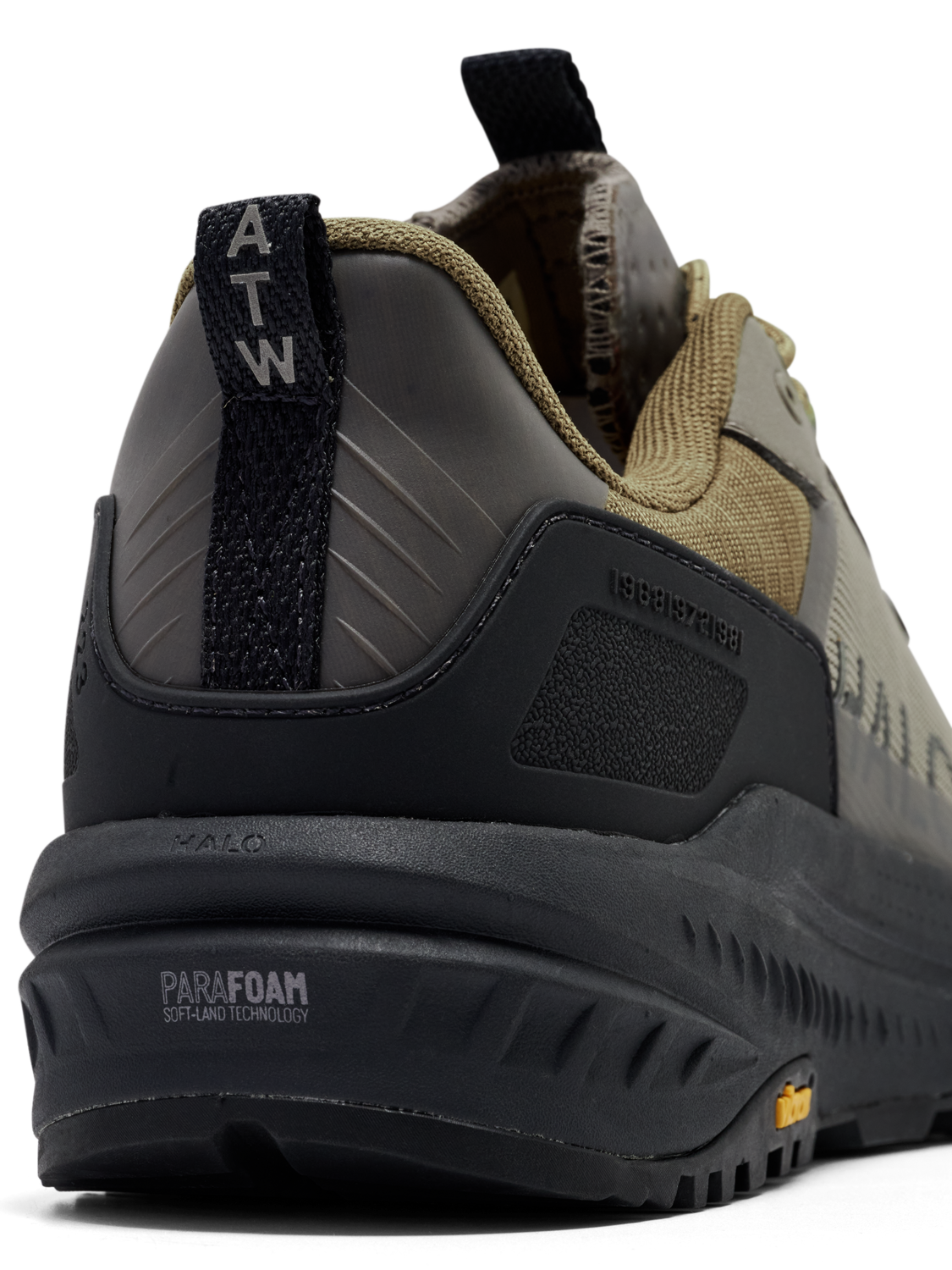 HALO TRAIL SNEAKER, FALLEN ROCK/KANGAROO/CAVIAR, packshot