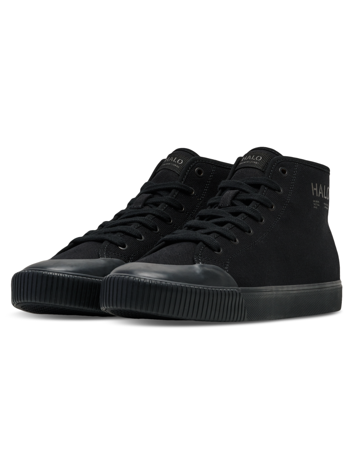 HALO FIELD SHOE MID, CAVIAR, packshot