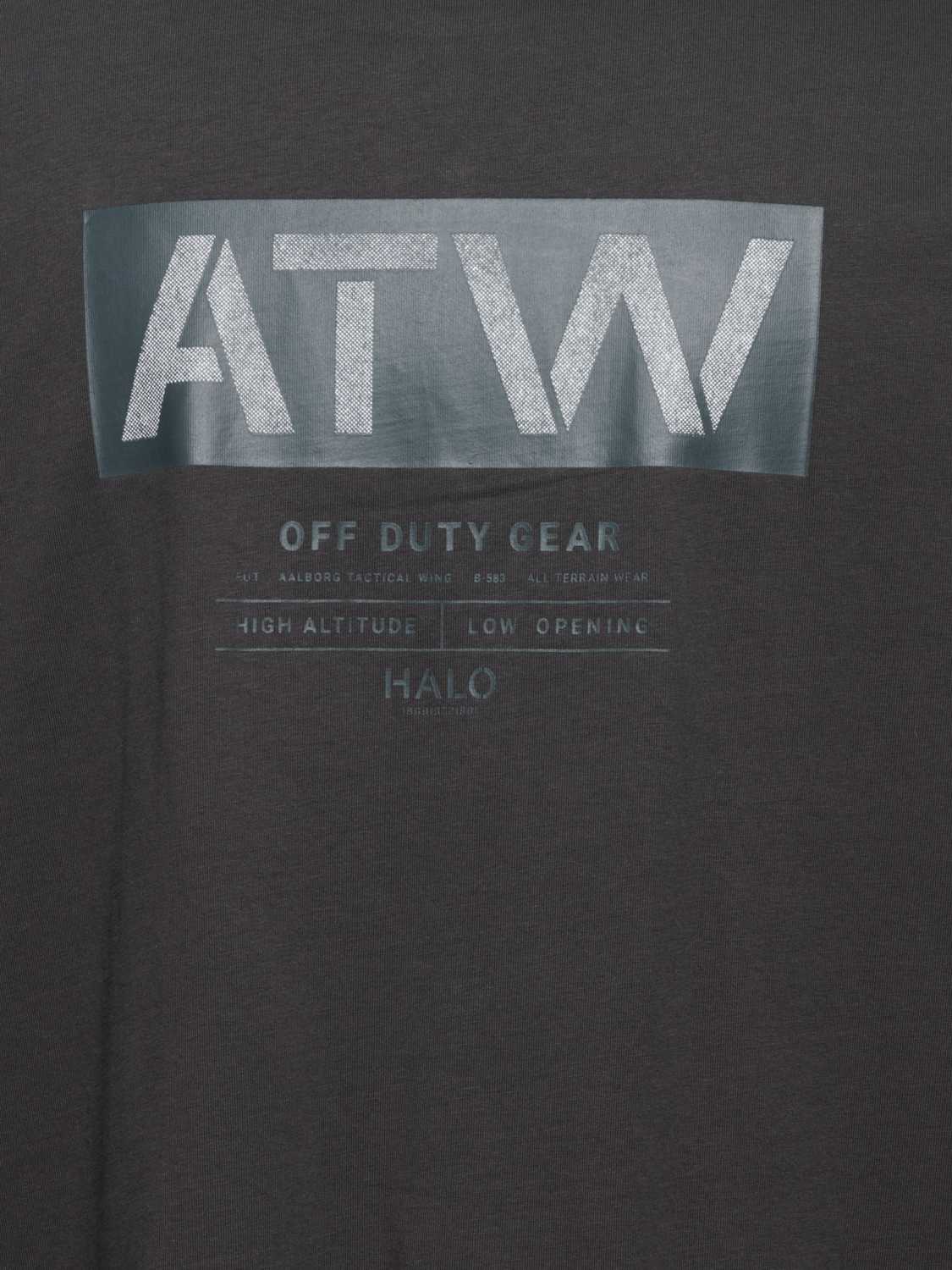 HALO GRAPHIC T-SHIRT, RAVEN, packshot