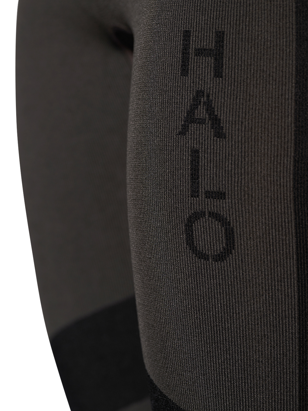 HALO WOMENS SEAMLESS TIGHTS, BLACK, model