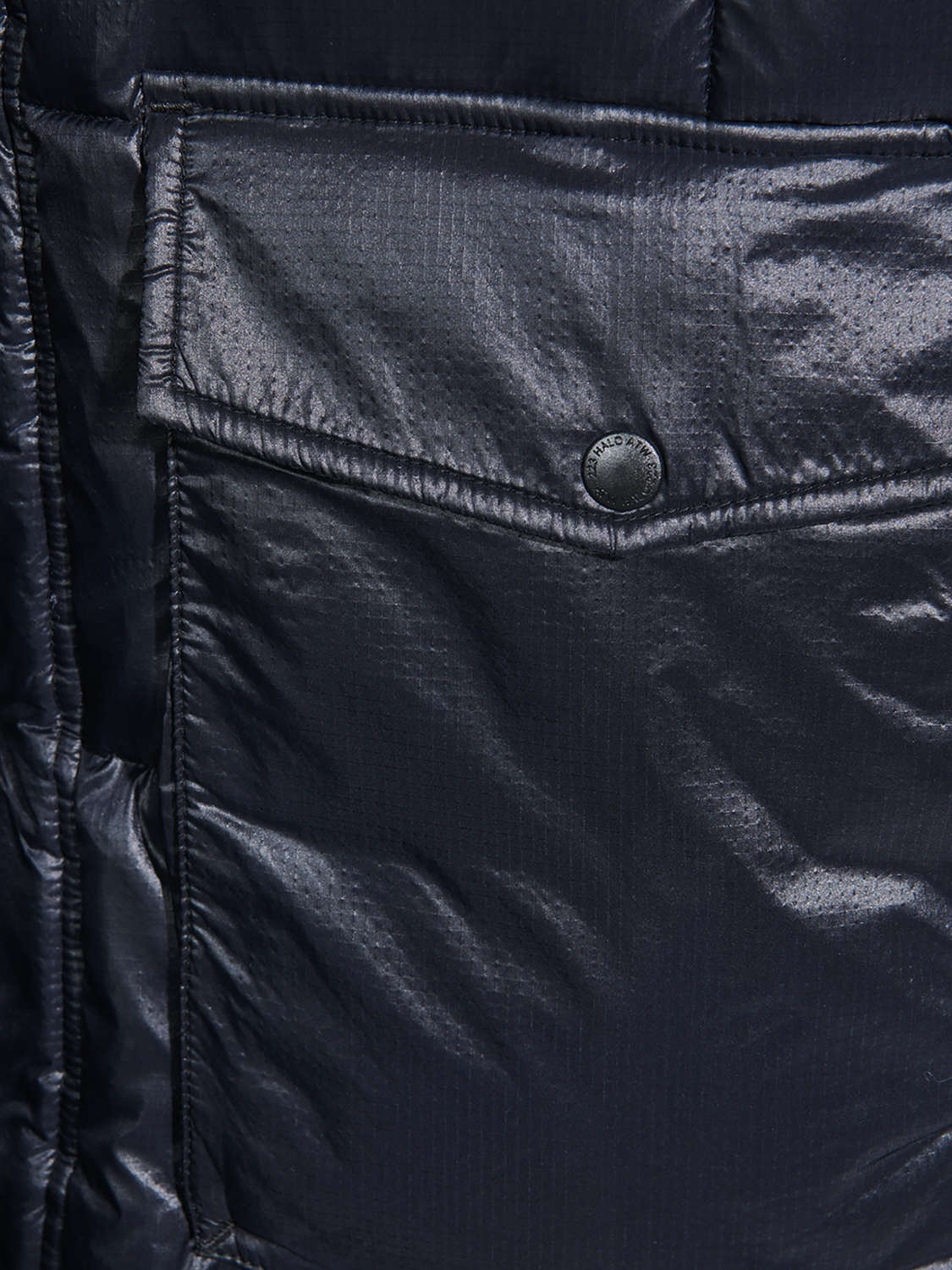 HALO TROOPER DOWN VEST, BLACK, packshot