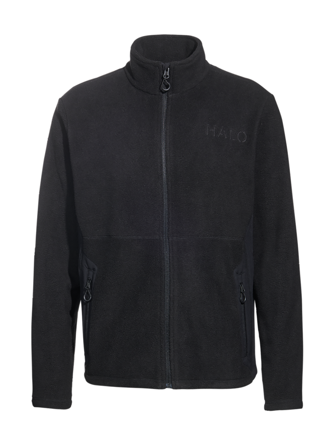 HALO ATW TEDDY FLEECE JACKET, BLACK, packshot