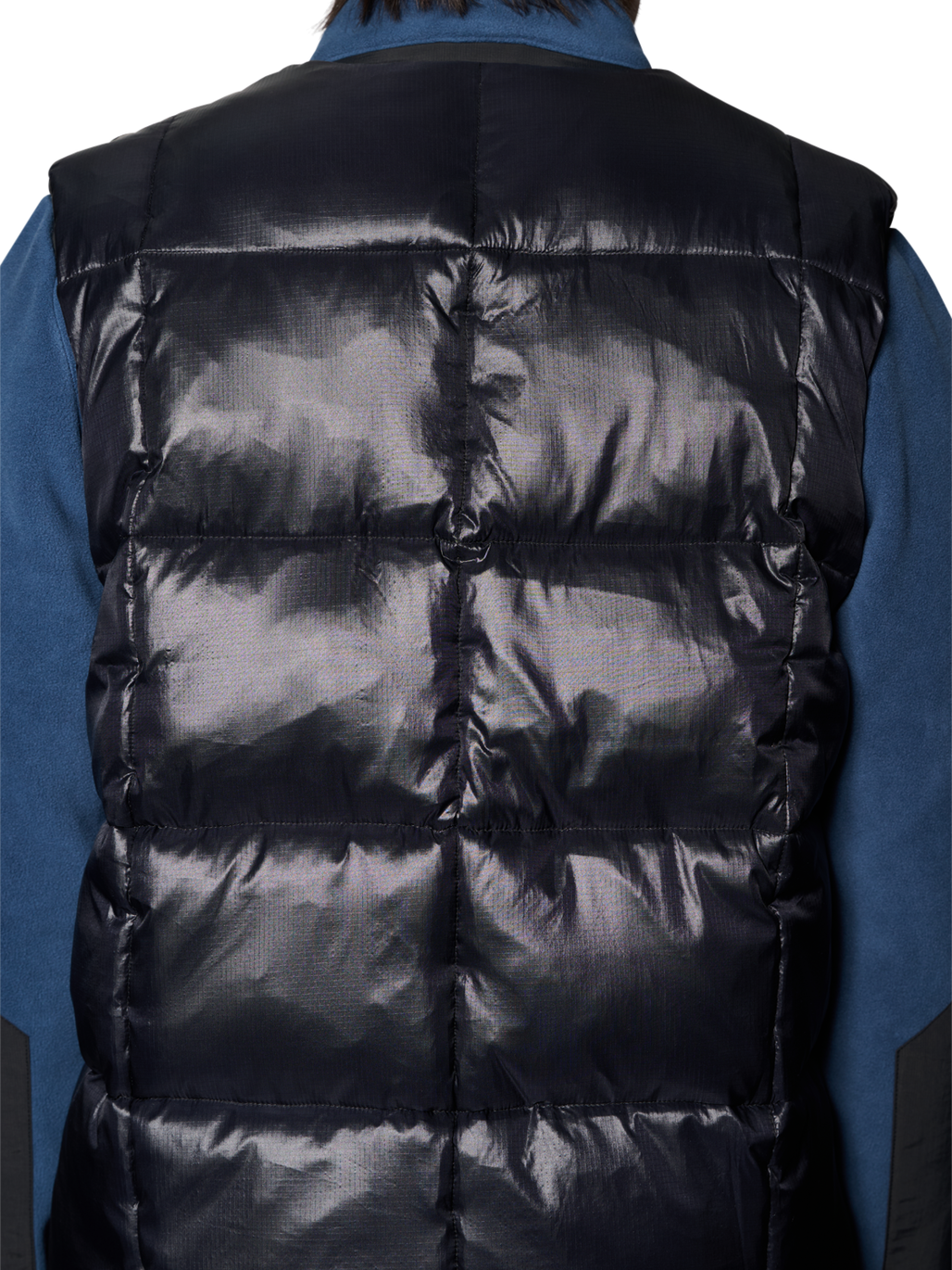 HALO TROOPER DOWN VEST, BLACK, model
