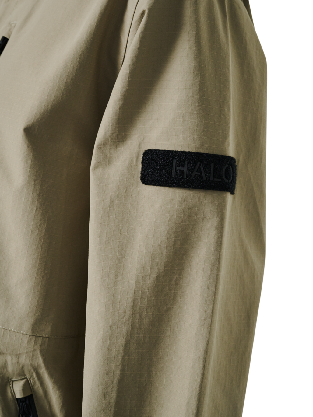 HALO ASSET JACKET, SENECA ROCK, model