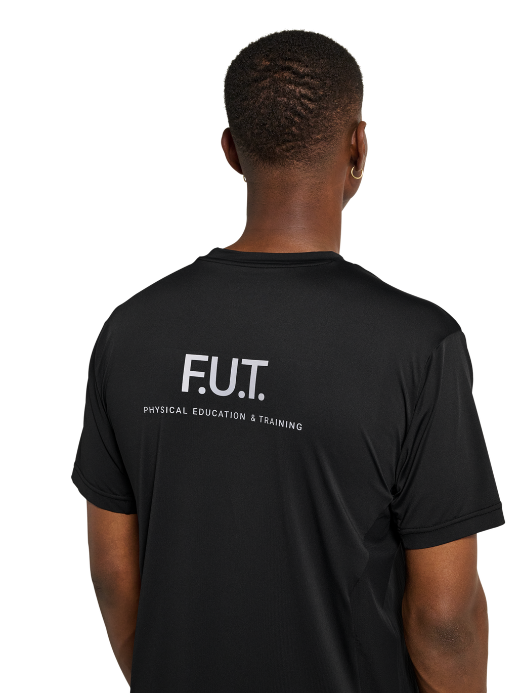 HALO SCOUT SS T-SHIRT, BLACK, model