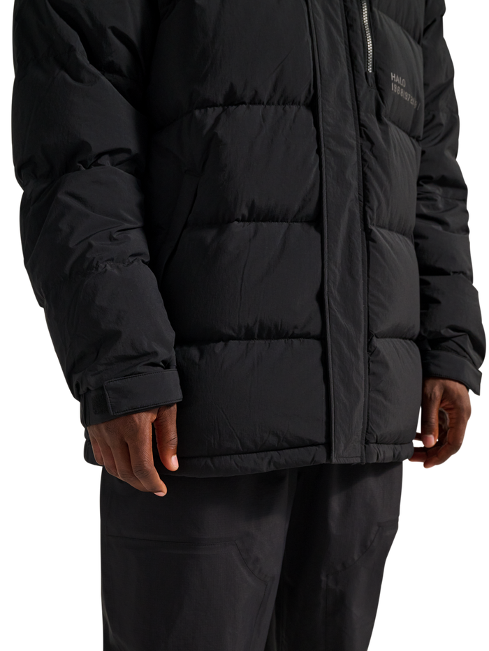 HALO MOUNTAIN DOWN JACKET, BLACK, model