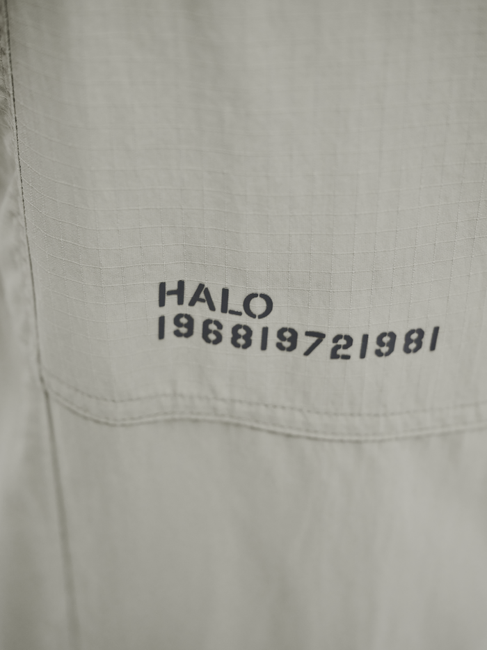 HALO ASSET PANTS, SENECA ROCK, model