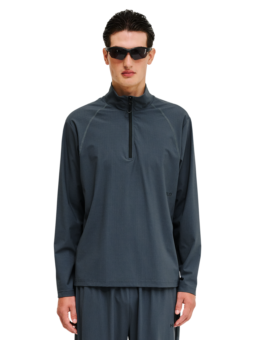 HALO APEX HALF ZIP, DARK SLATE, model