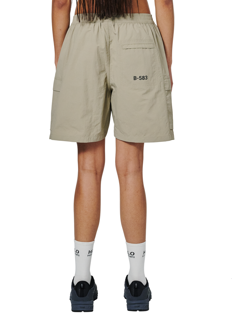 HALO RANGER SHORTS, SENECA ROCK, model