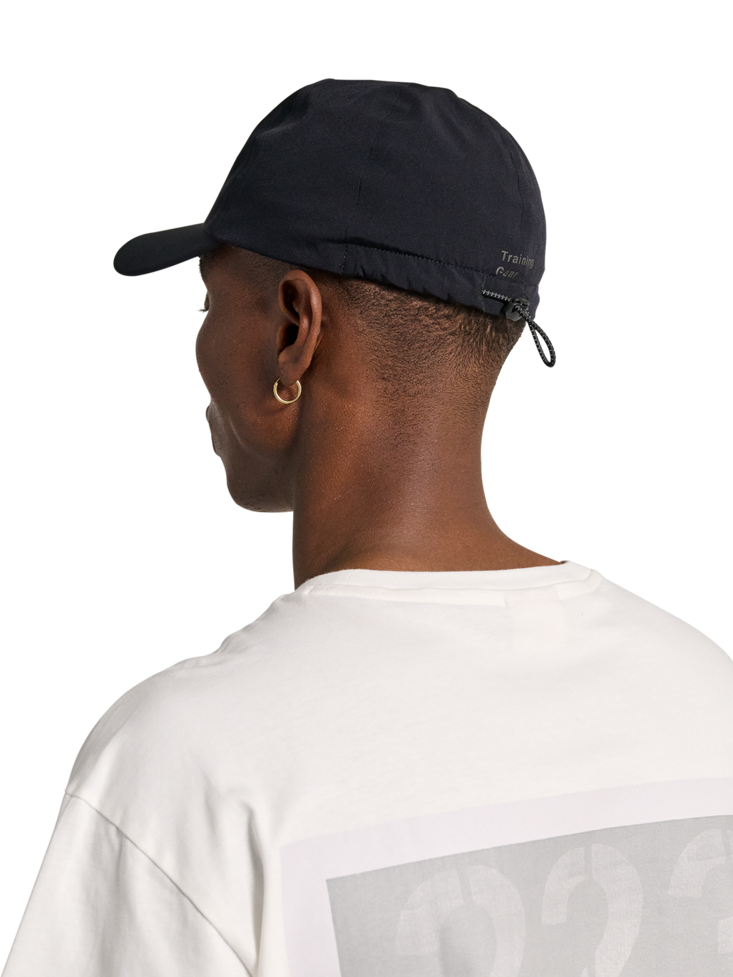 HALO STRETCH CAP, BLACK/BLACK, model