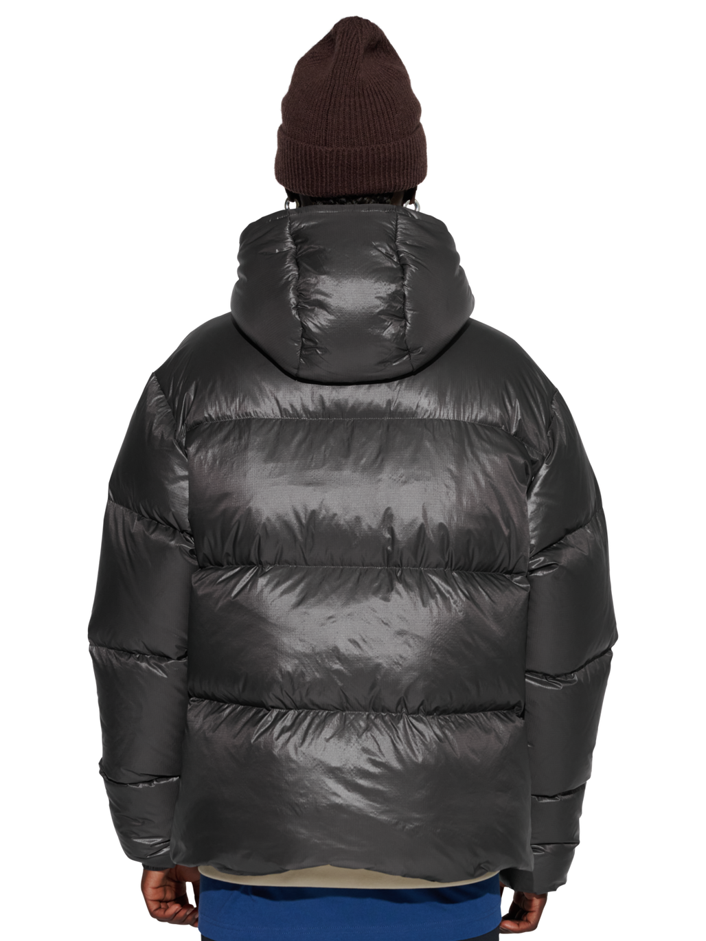 HALO TROOPER DOWN  JACKET, RAVEN, model