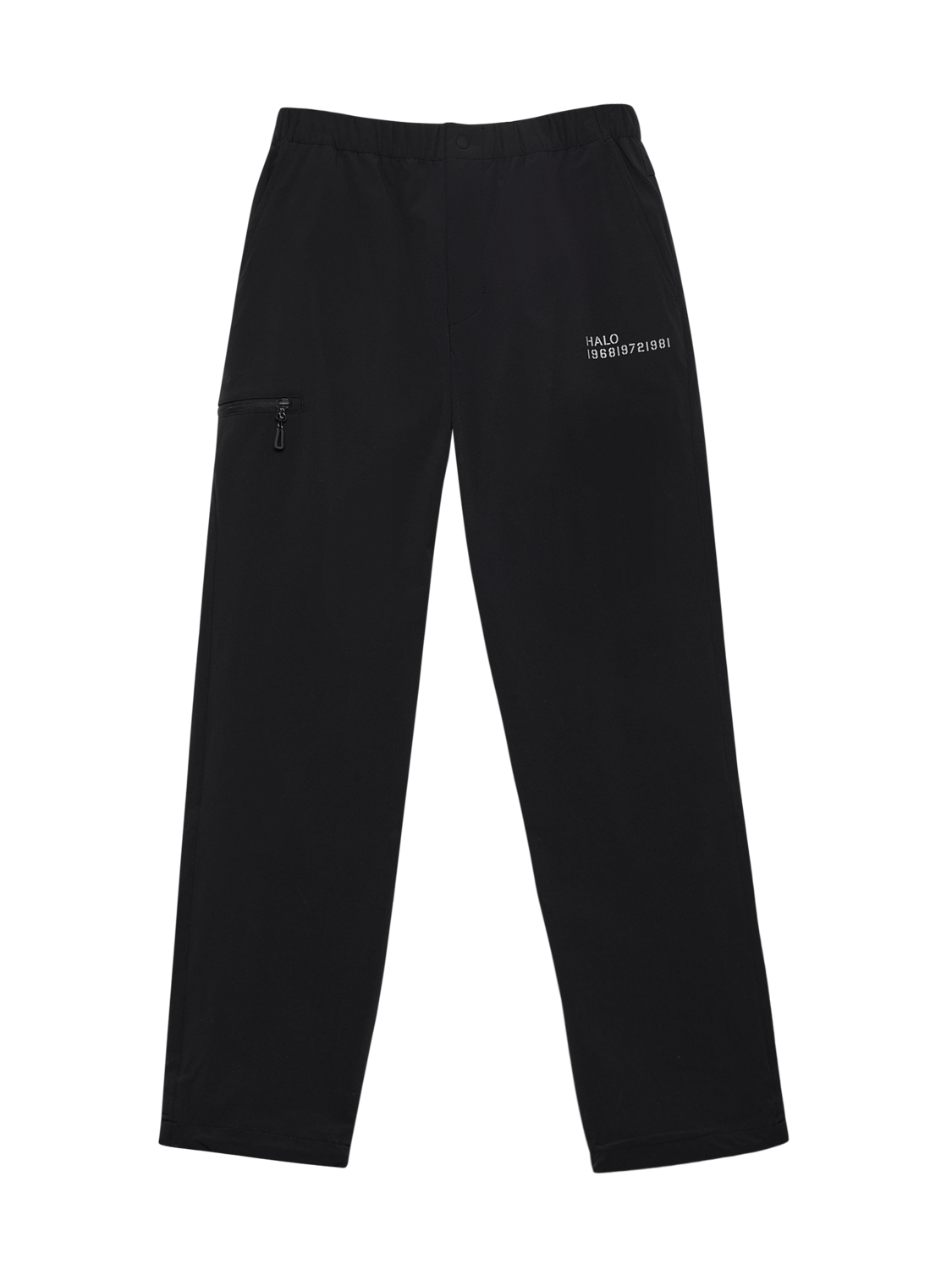 HALO TACTICAL PANTS, BLACK, packshot