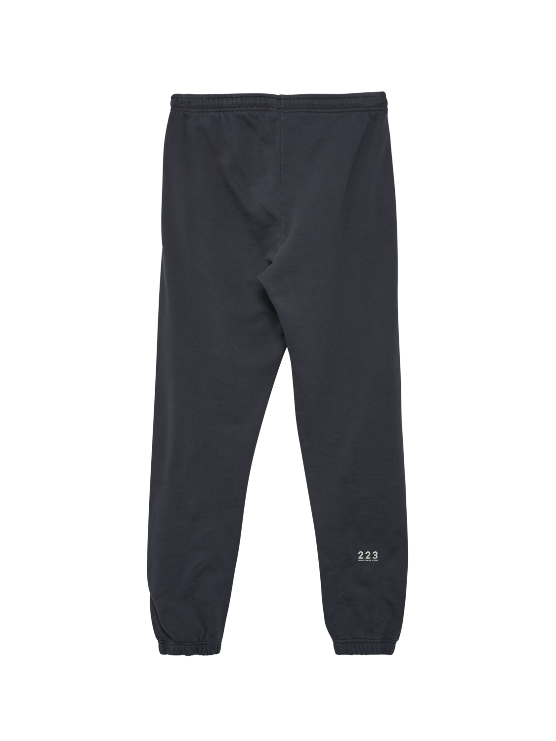 HALO COTTON SWEATPANTS, EBONY, packshot