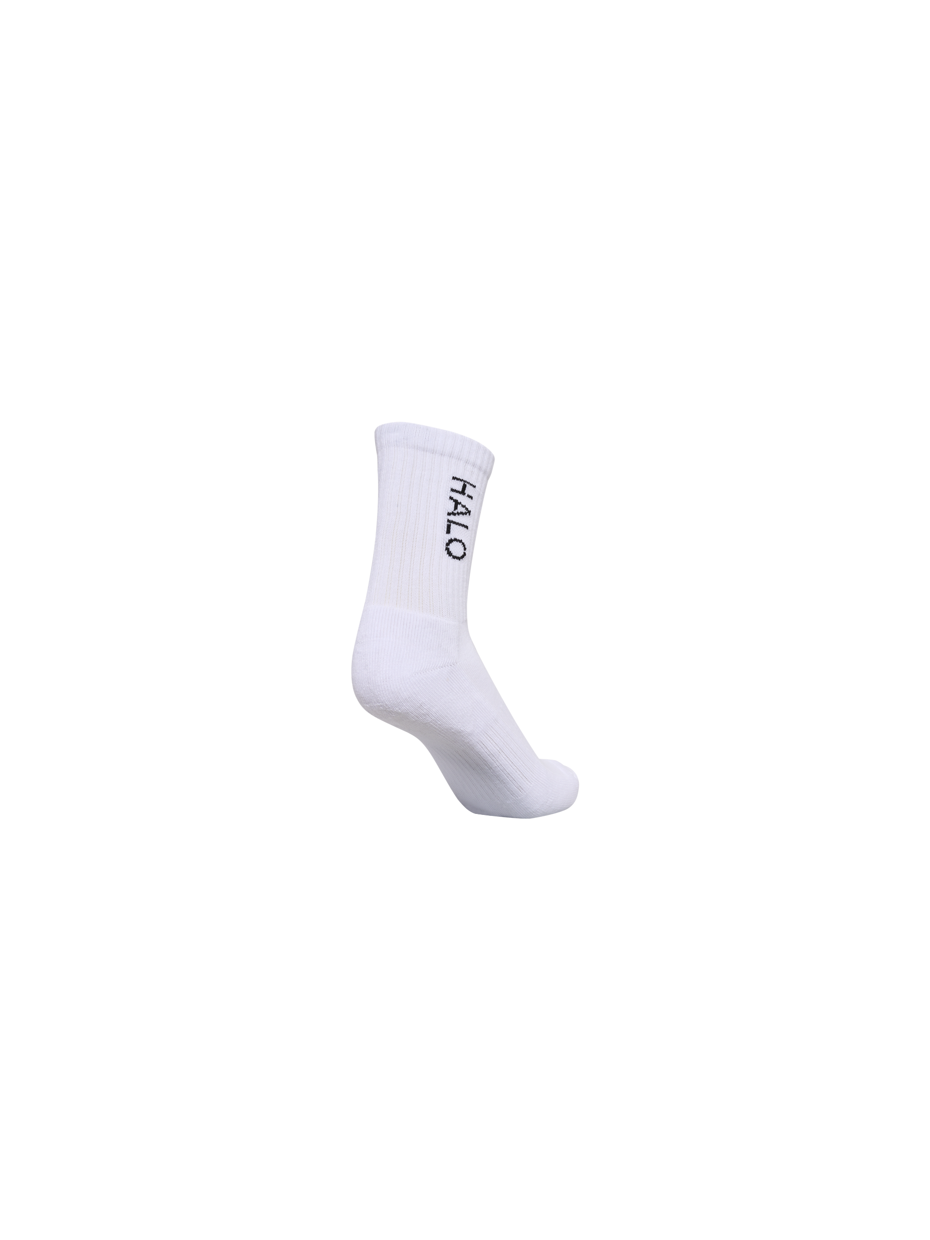 HALO DBU COTTON SOCK, WHITE, packshot
