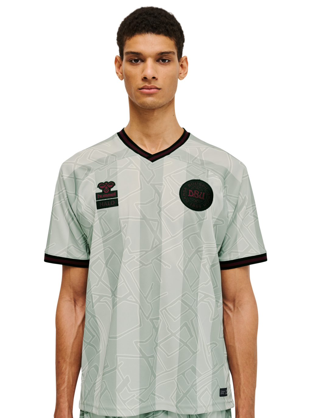 DBU-HALO 24 GK JERSEY S/S, HARBOR MIST, model