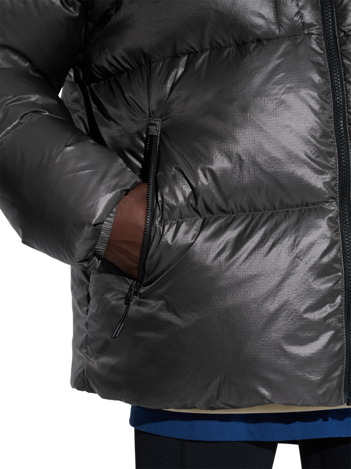 HALO TROOPER DOWN  JACKET, RAVEN, model