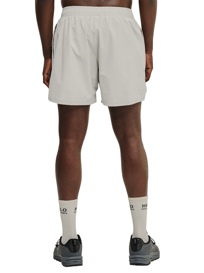 HALO SHORTS, SILVER LINING, model