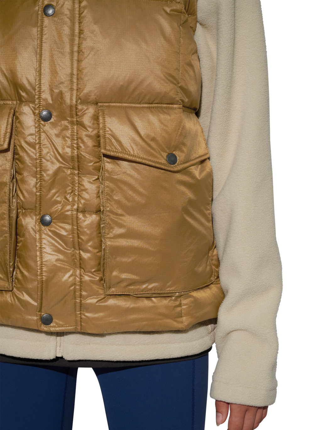 HALO TROOPER DOWN VEST, KANGAROO, model