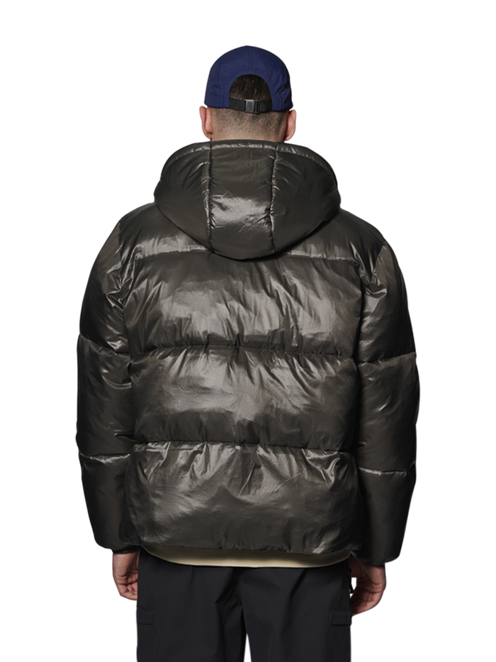 HALO TROOPER DOWN  JACKET, RAVEN, model