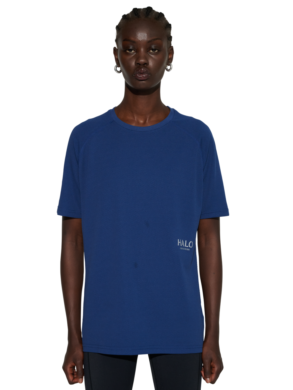 HALO SORONA T-SHIRT, SARGASSO SEA, model