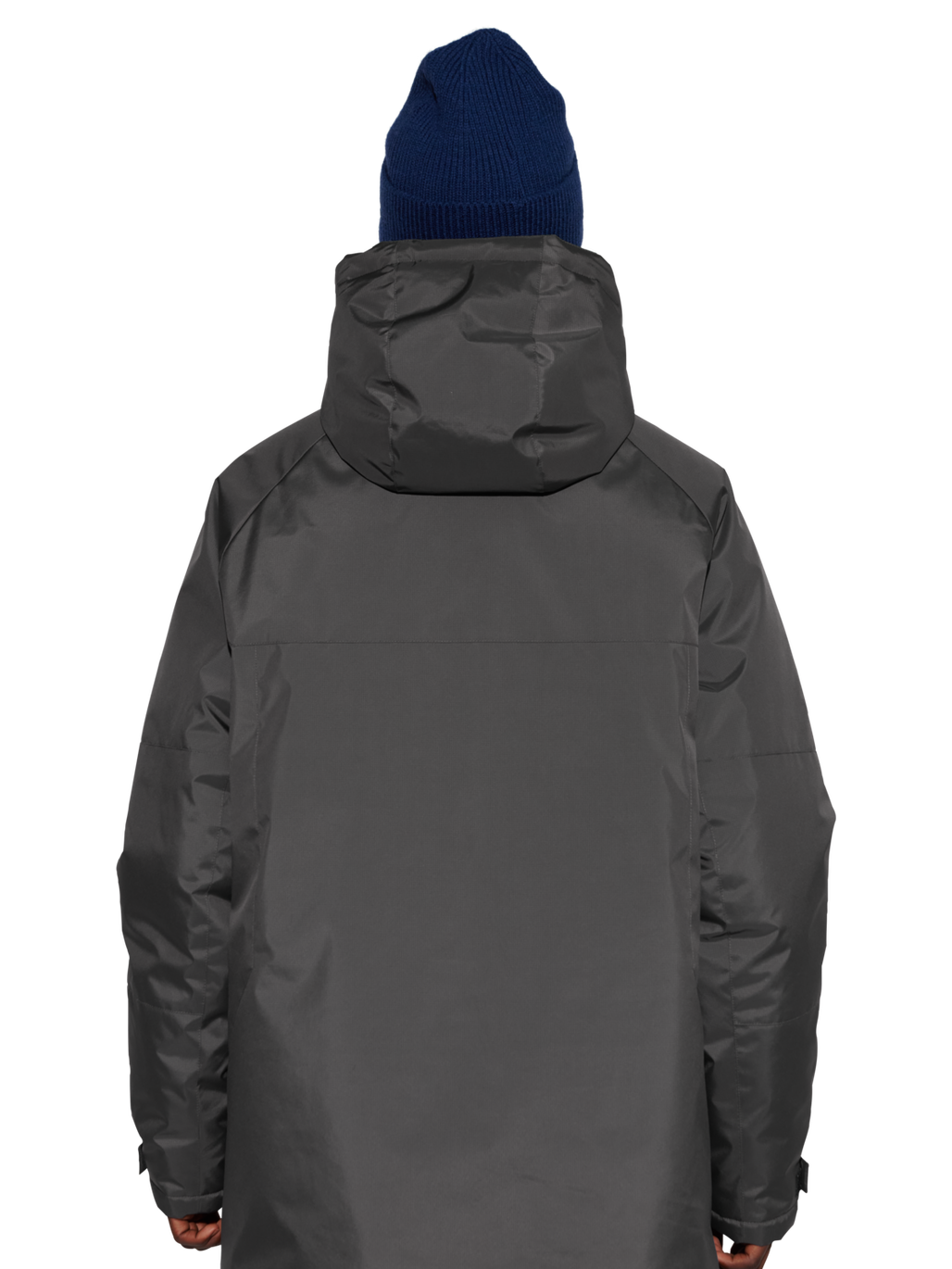 HALO SHIELD THERMOLITE PARKA, RAVEN, model