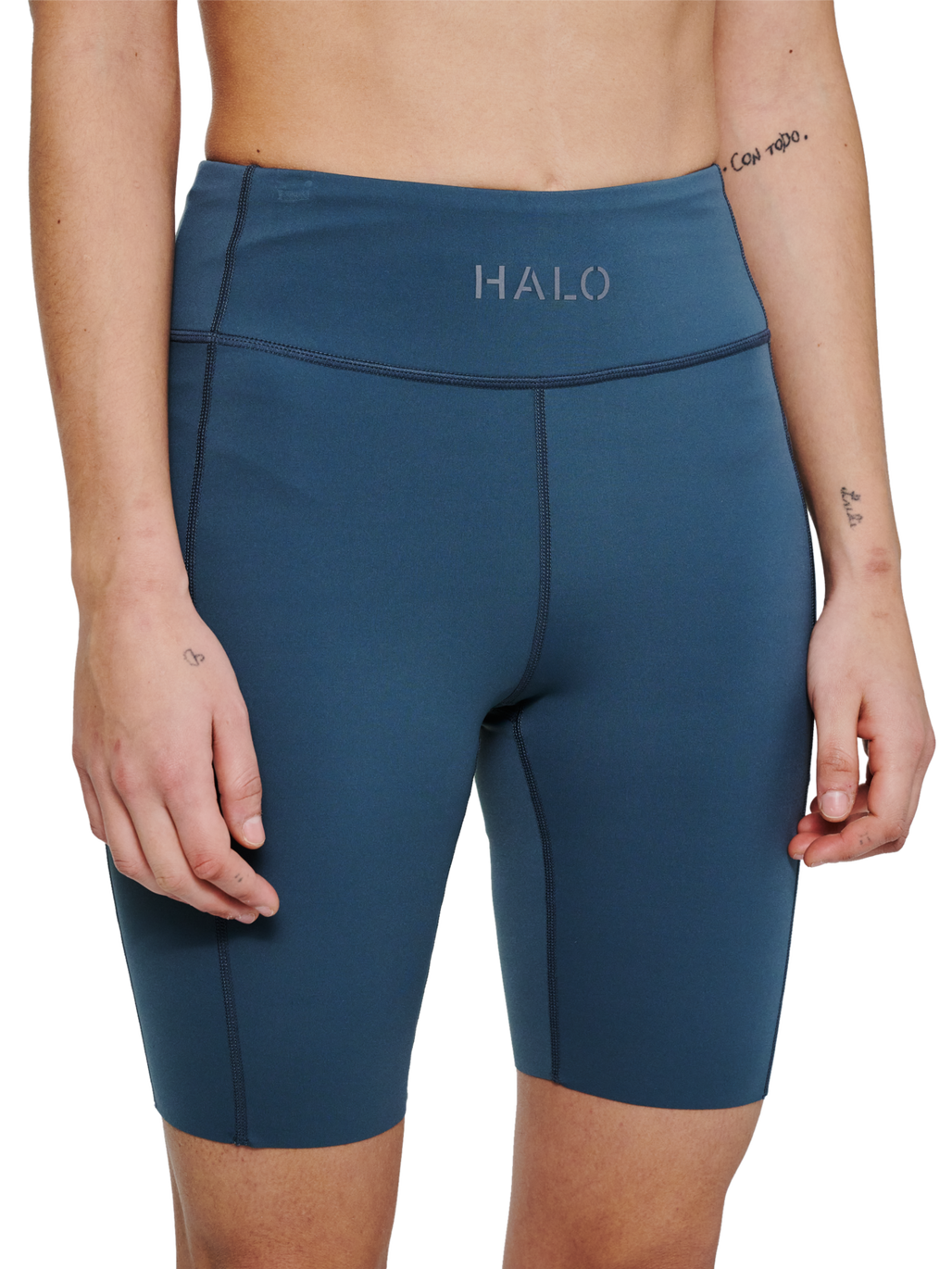 HALO WOMEN TRAINING SPRINTERS, DARK SLATE, model