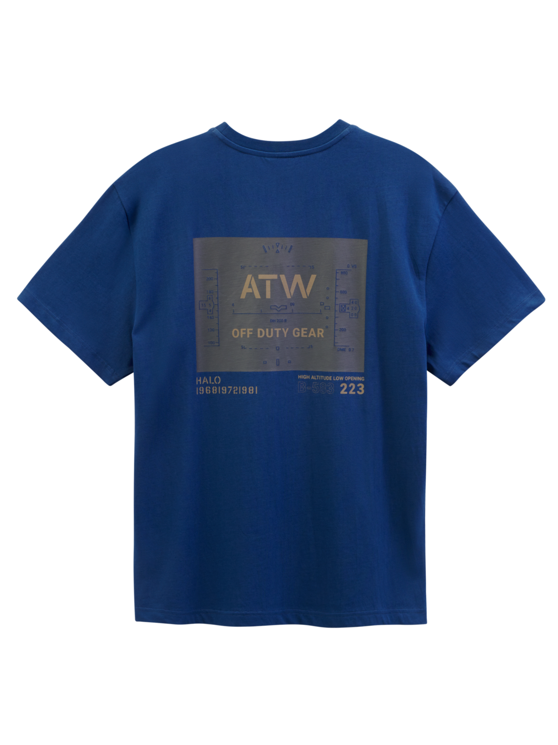 HALO B-583 T-SHIRT, SARGASSO SEA, packshot