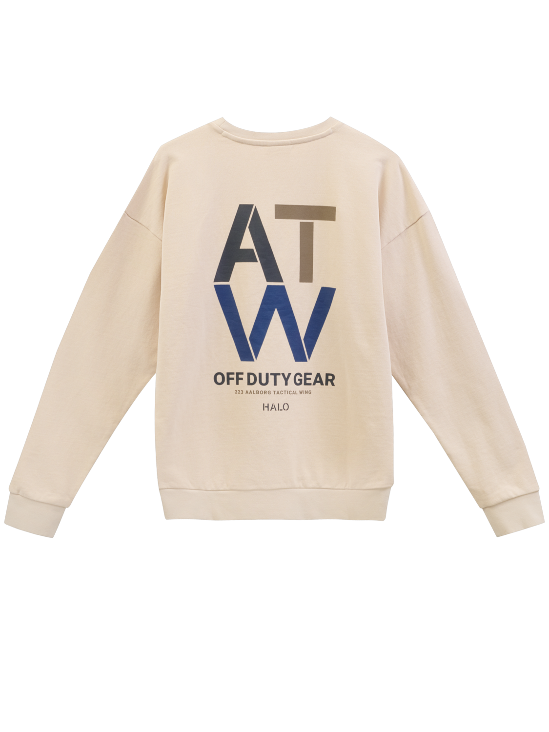 HALO DUTY CREW, OYSTER GRAY, packshot