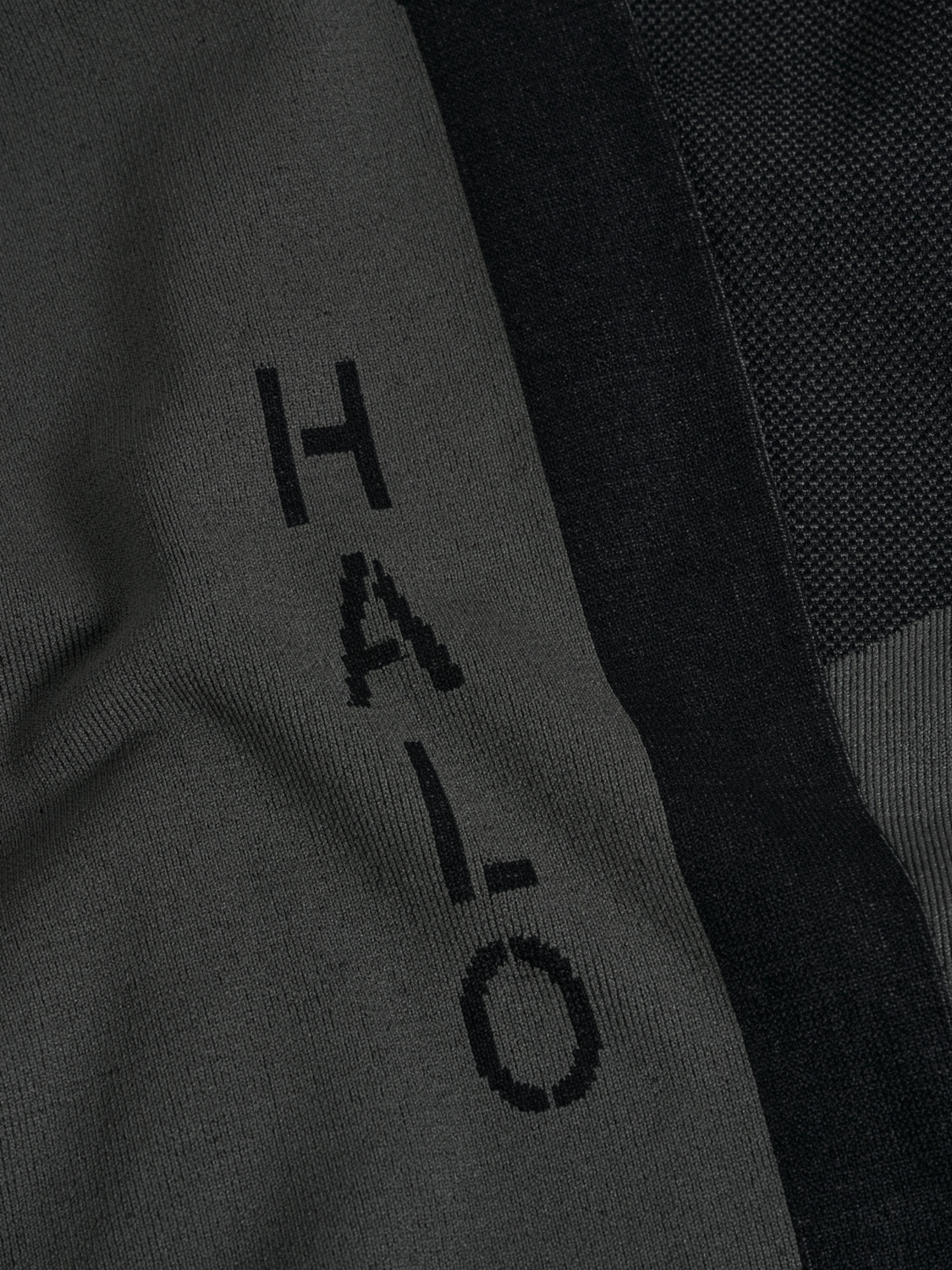 HALO WOMENS SEAMLESS TIGHTS, BLACK, packshot