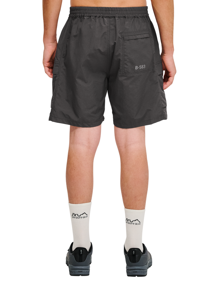 HALO RANGER SHORTS, RAVEN, model