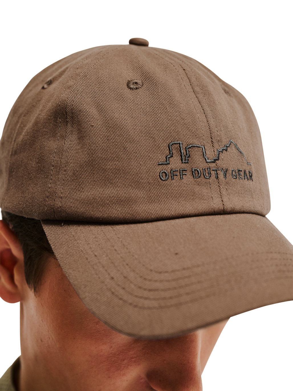 HALO COTTON CAP, CHOCOLATE CHIP, model