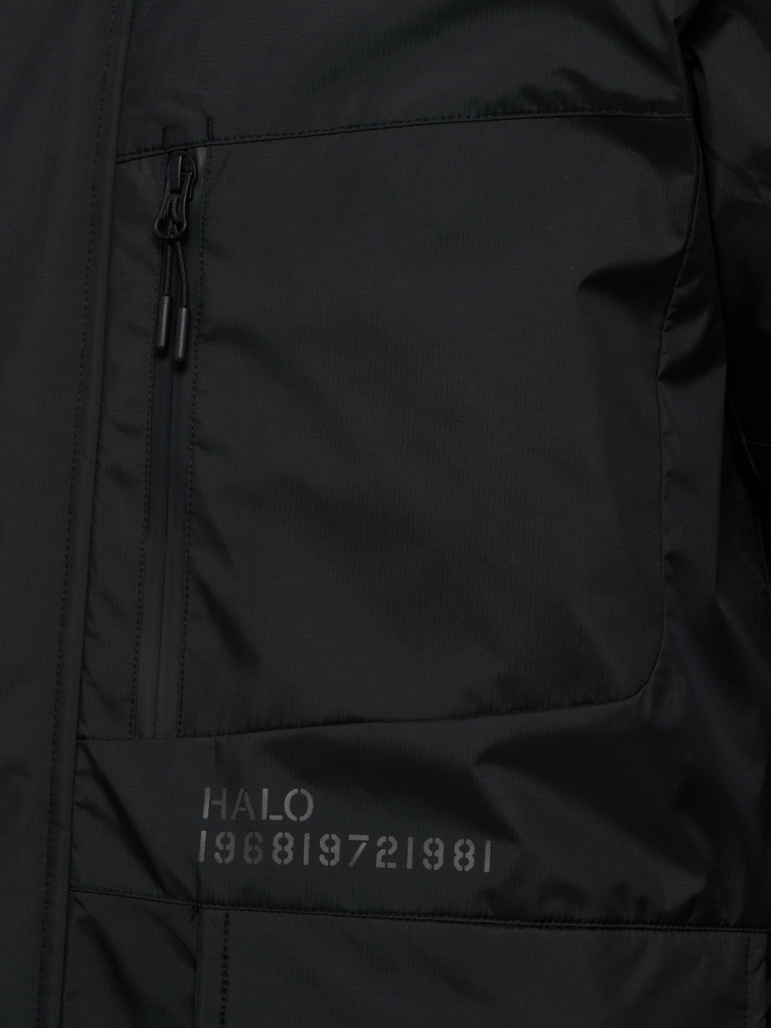 HALO SHIELD THERMOLITE PARKA, BLACK, packshot