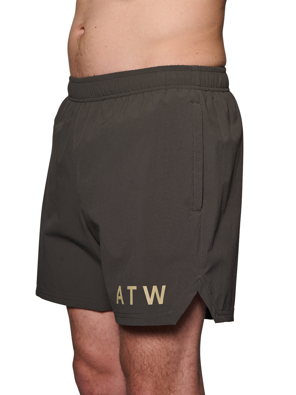 HALO SHORTS, RAVEN, model