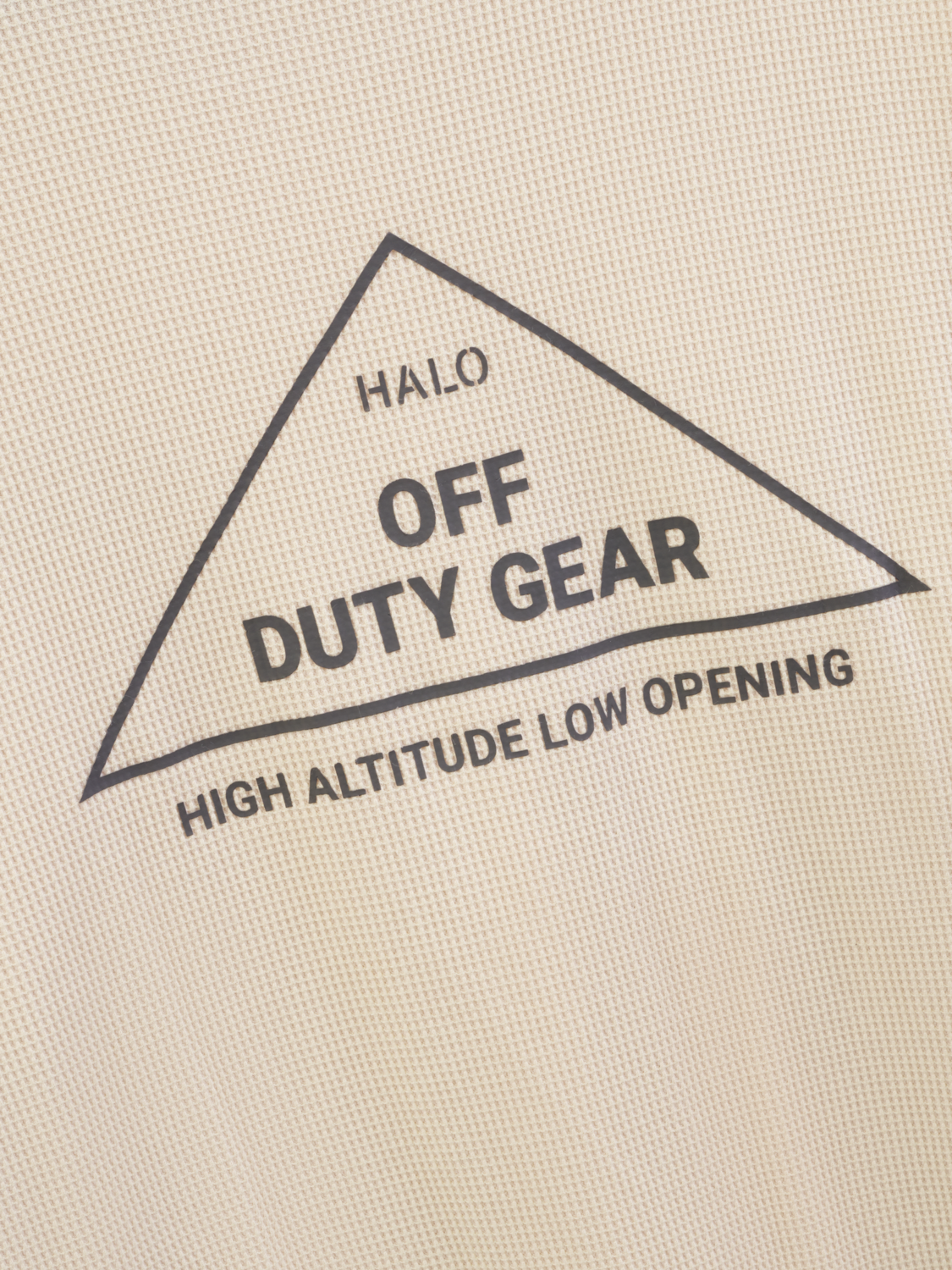HALO GEAR WAFFLE L/S T-SHIRT, OYSTER GRAY/OYSTER GRAY, packshot