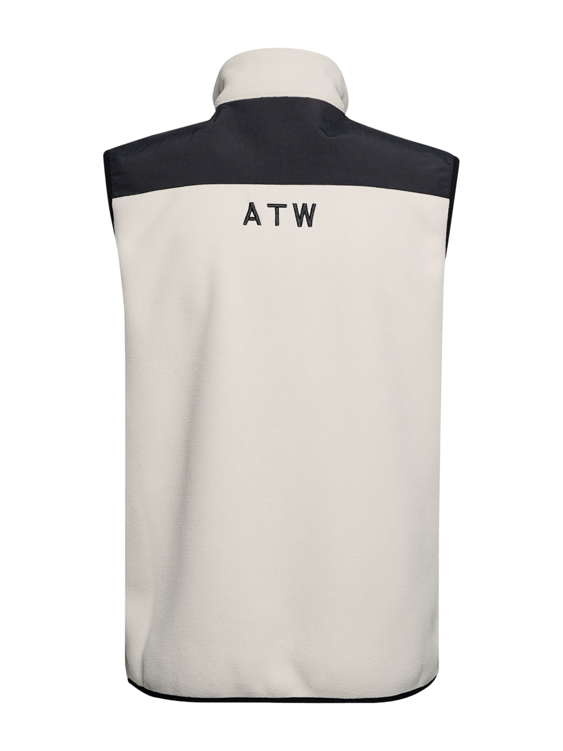 HALO BLOCKED FLEECE VEST, SILVER LINING, packshot