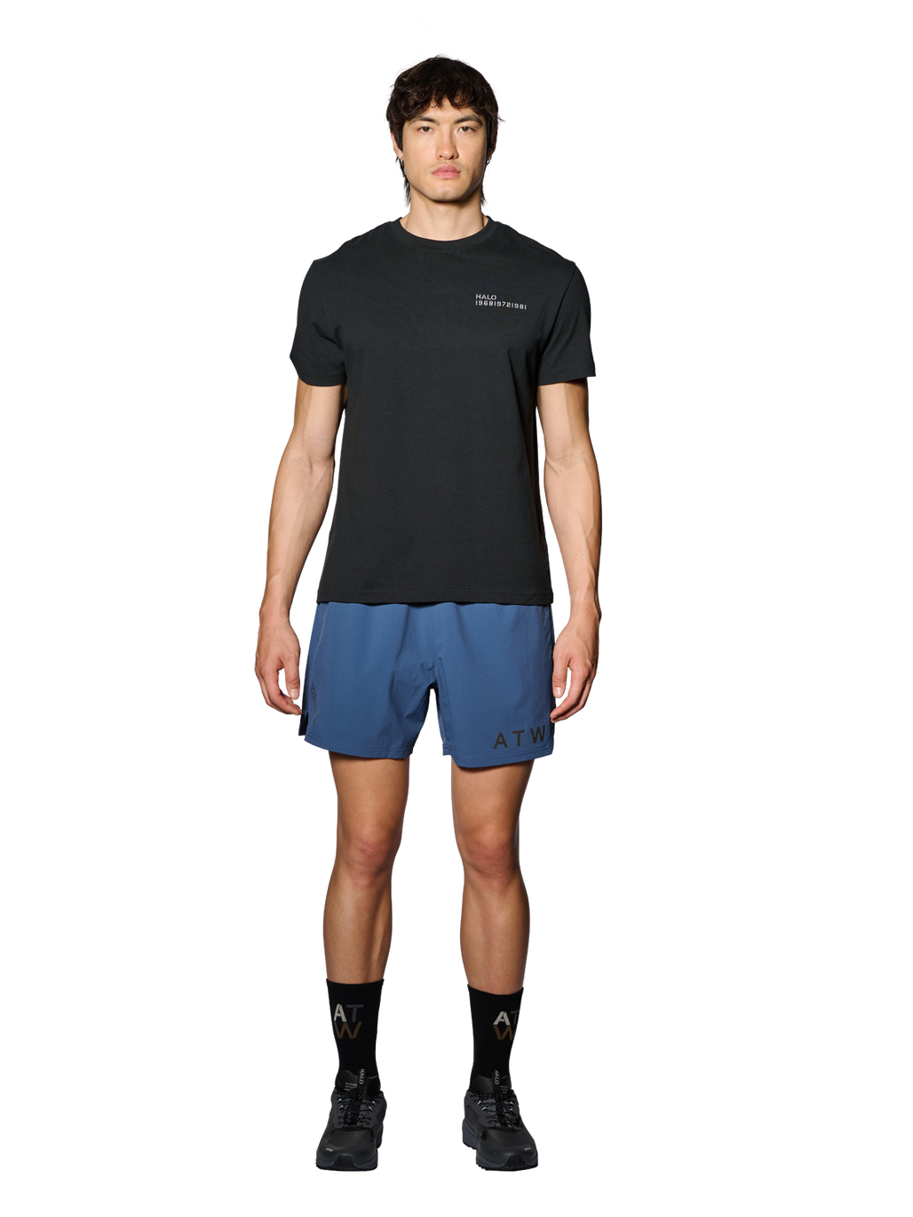 HALO SHORTS, SARGASSO SEA, model