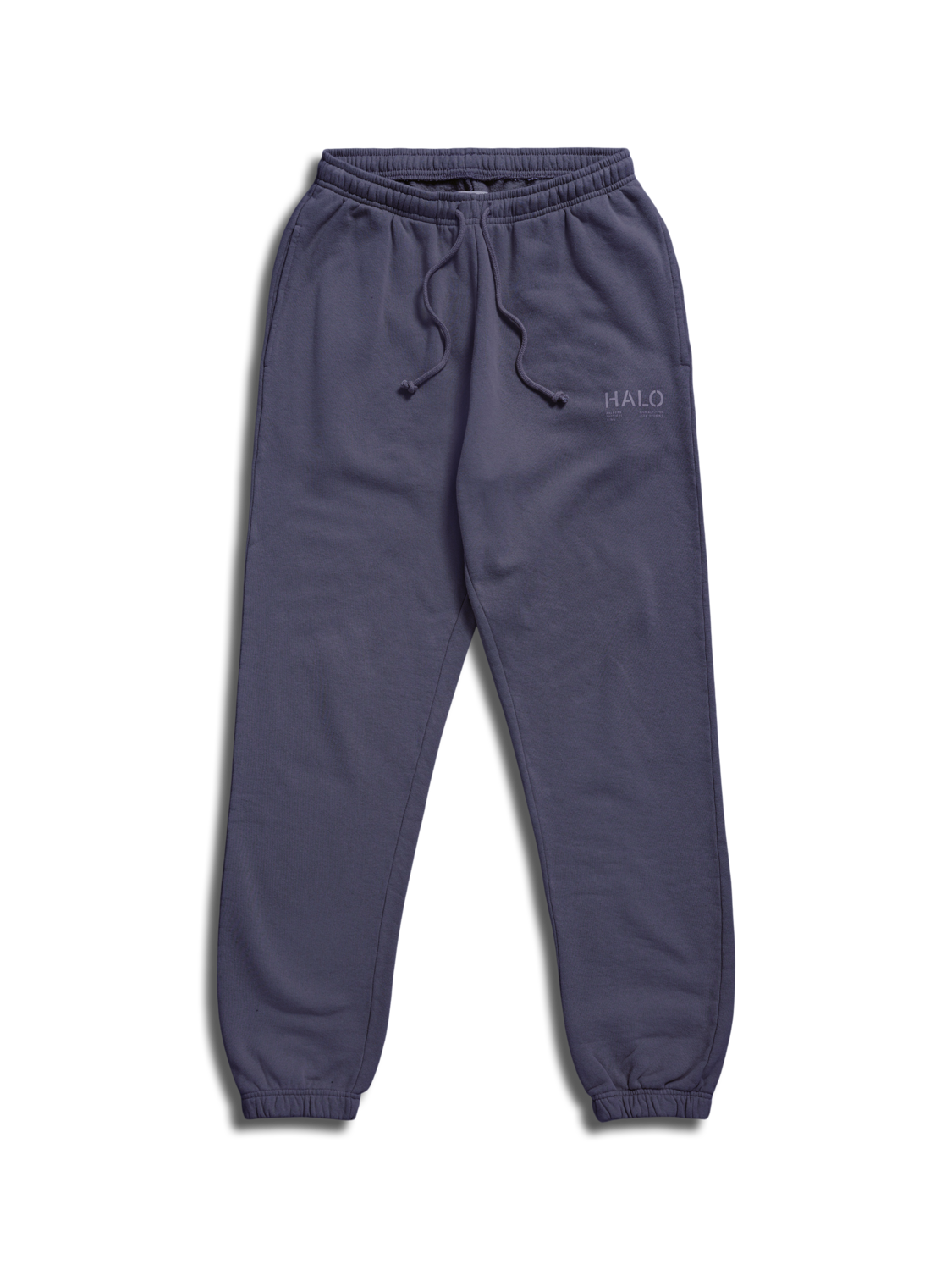 HALO COTTON SWEATPANTS, EBONY, packshot