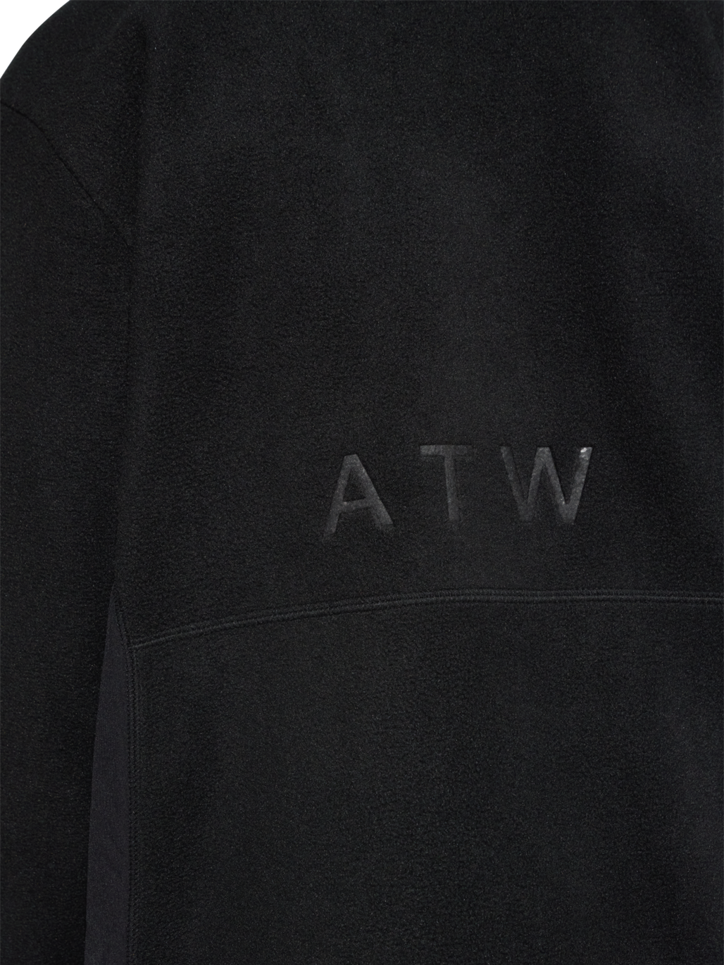 HALO ATW TEDDY FLEECE JACKET, BLACK, model