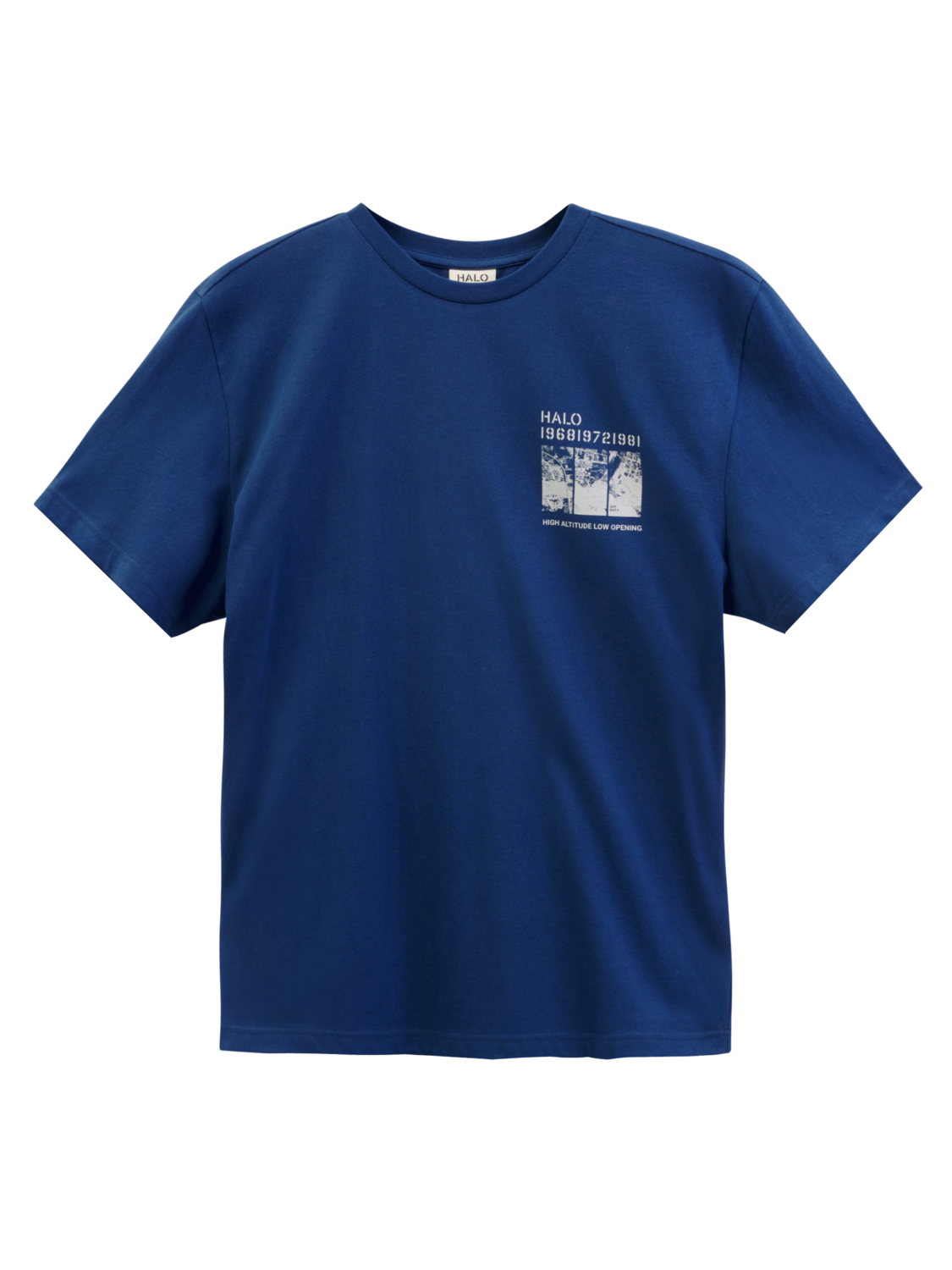 HALO MAP T-SHIRT, SARGASSO SEA, packshot