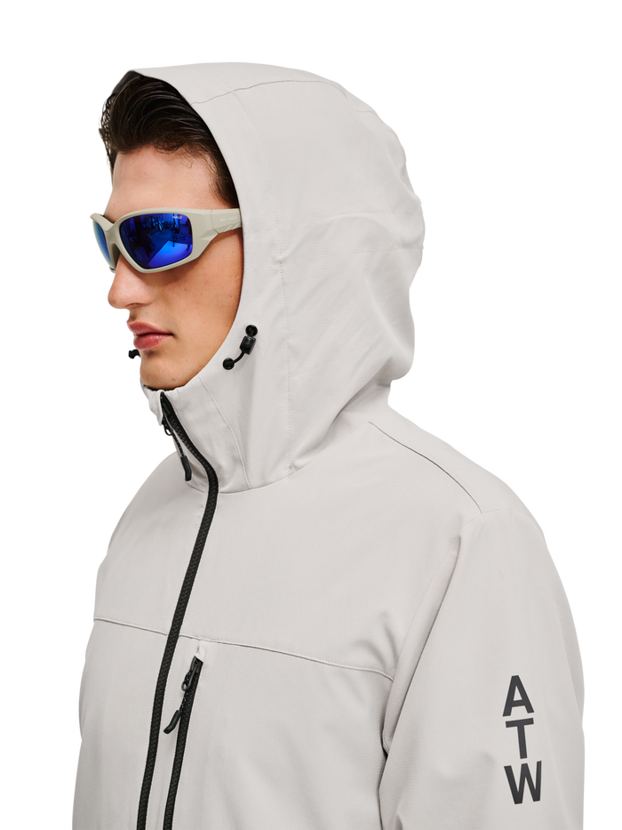 HALO AVIATION JACKET, SILVER LINING, model