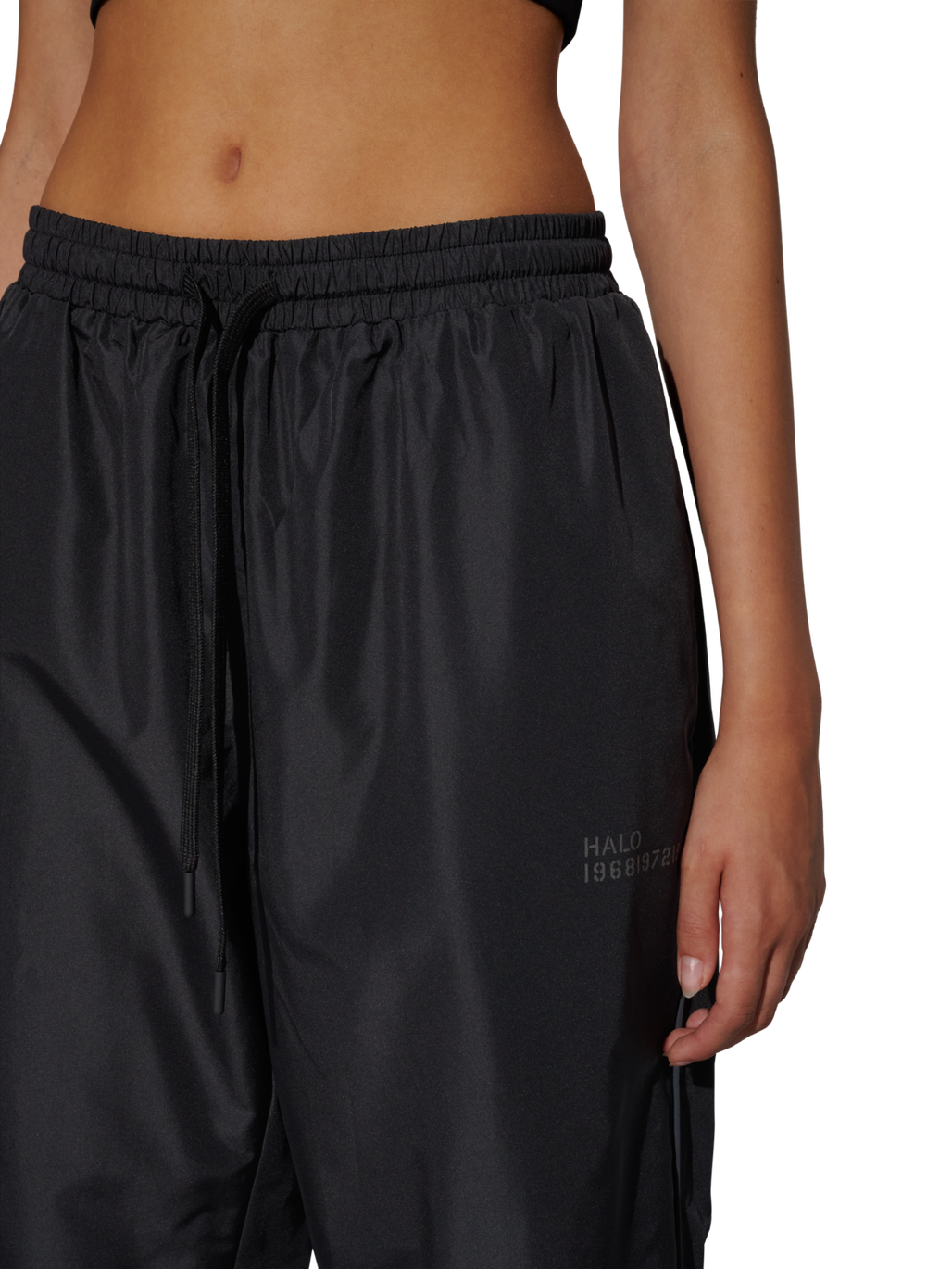 HALO TRACKSUIT  PANTS, BLACK, model