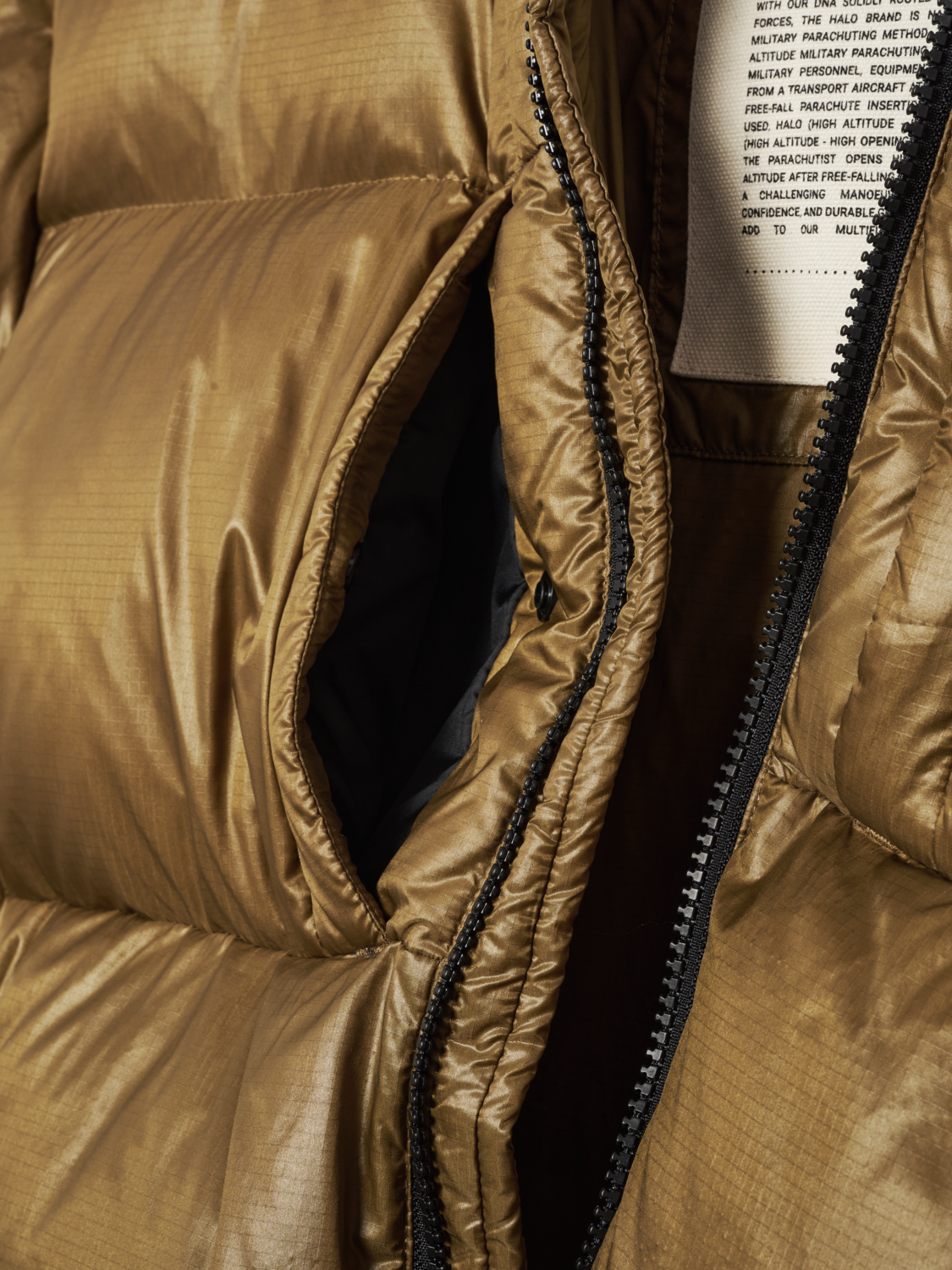 HALO TROOPER DOWN  JACKET, KANGAROO, packshot