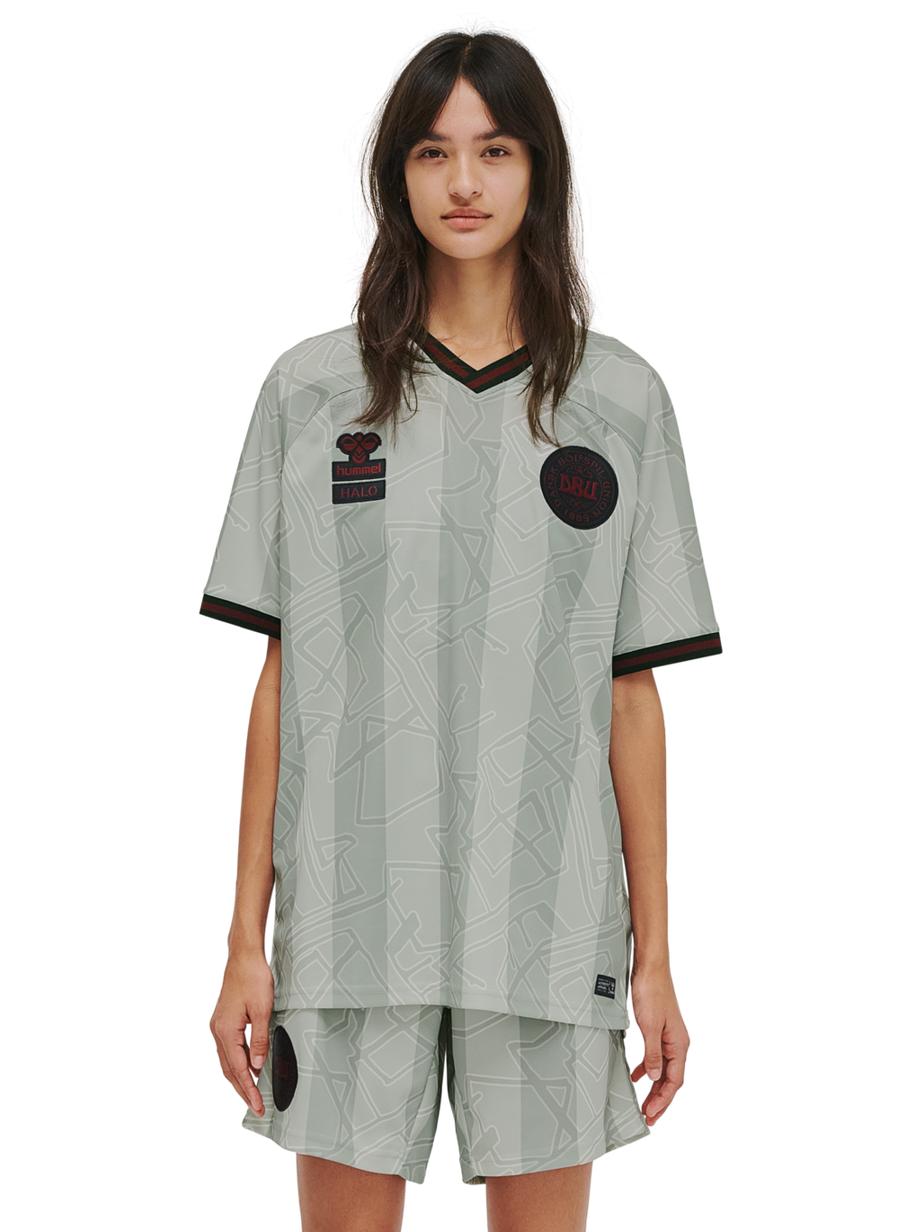 DBU-HALO 24 GK JERSEY S/S, HARBOR MIST, model