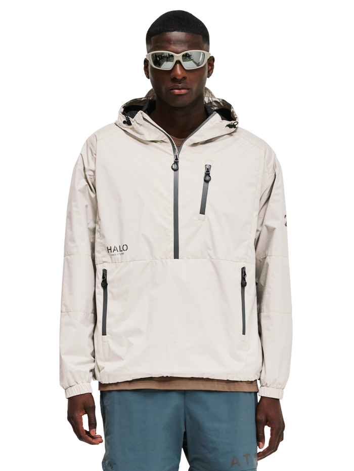 HALO DEFENSE ANORAK, SILVER LINING, model