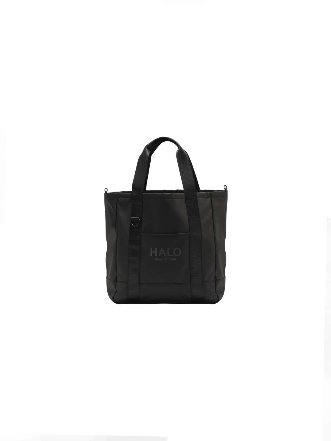 HALO TOTE BAG, BLACK, packshot