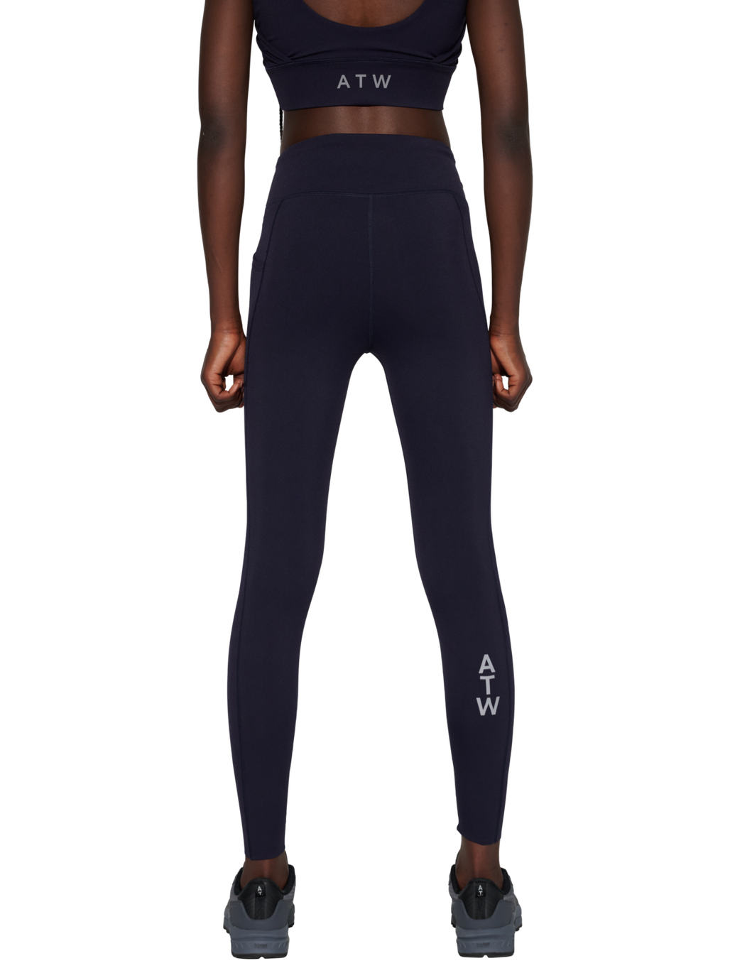HALO WOMEN TRAINING TIGHTS, DEEP WELL/DEEP WELL, model