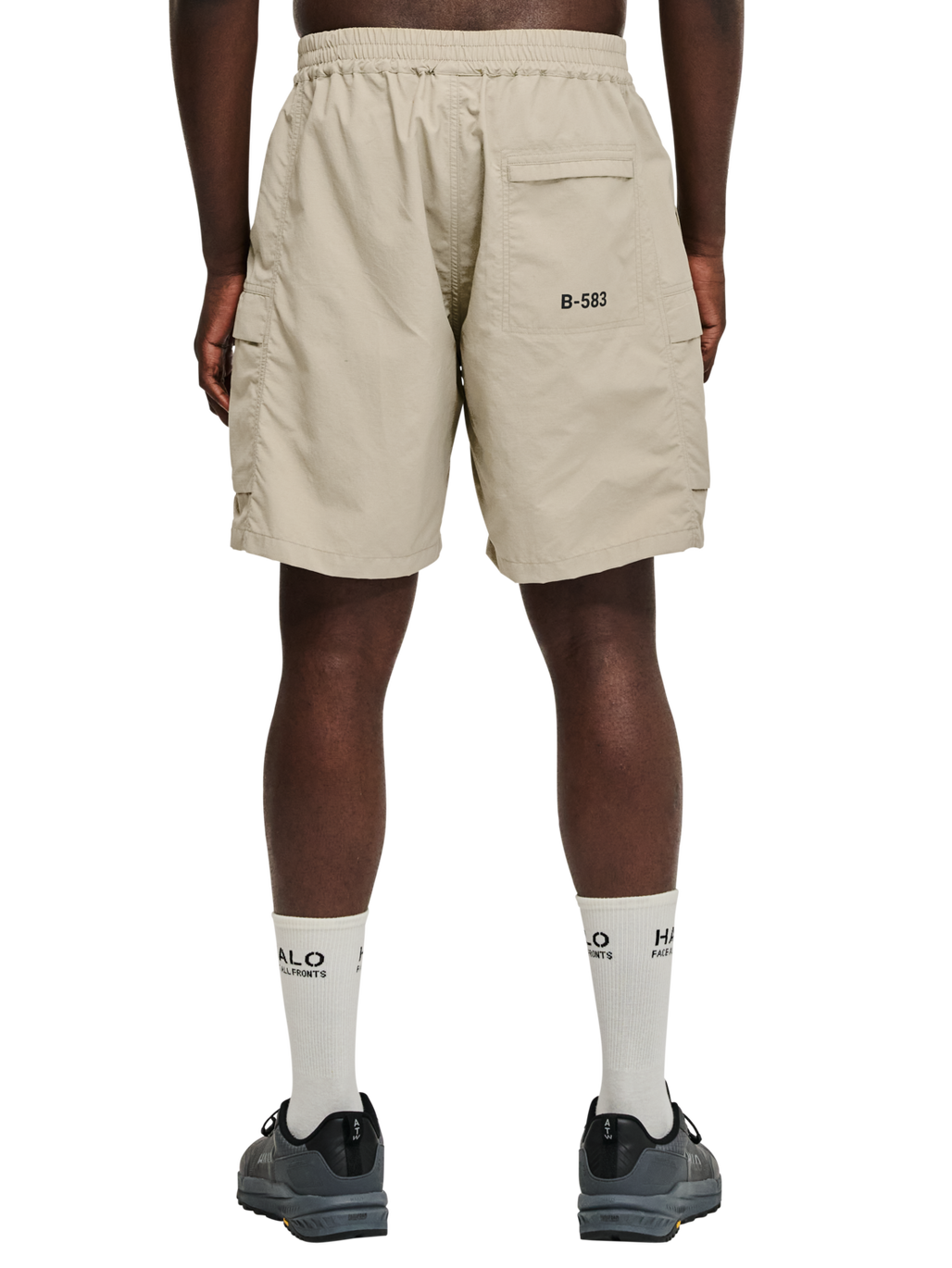 HALO RANGER SHORTS, SENECA ROCK, model