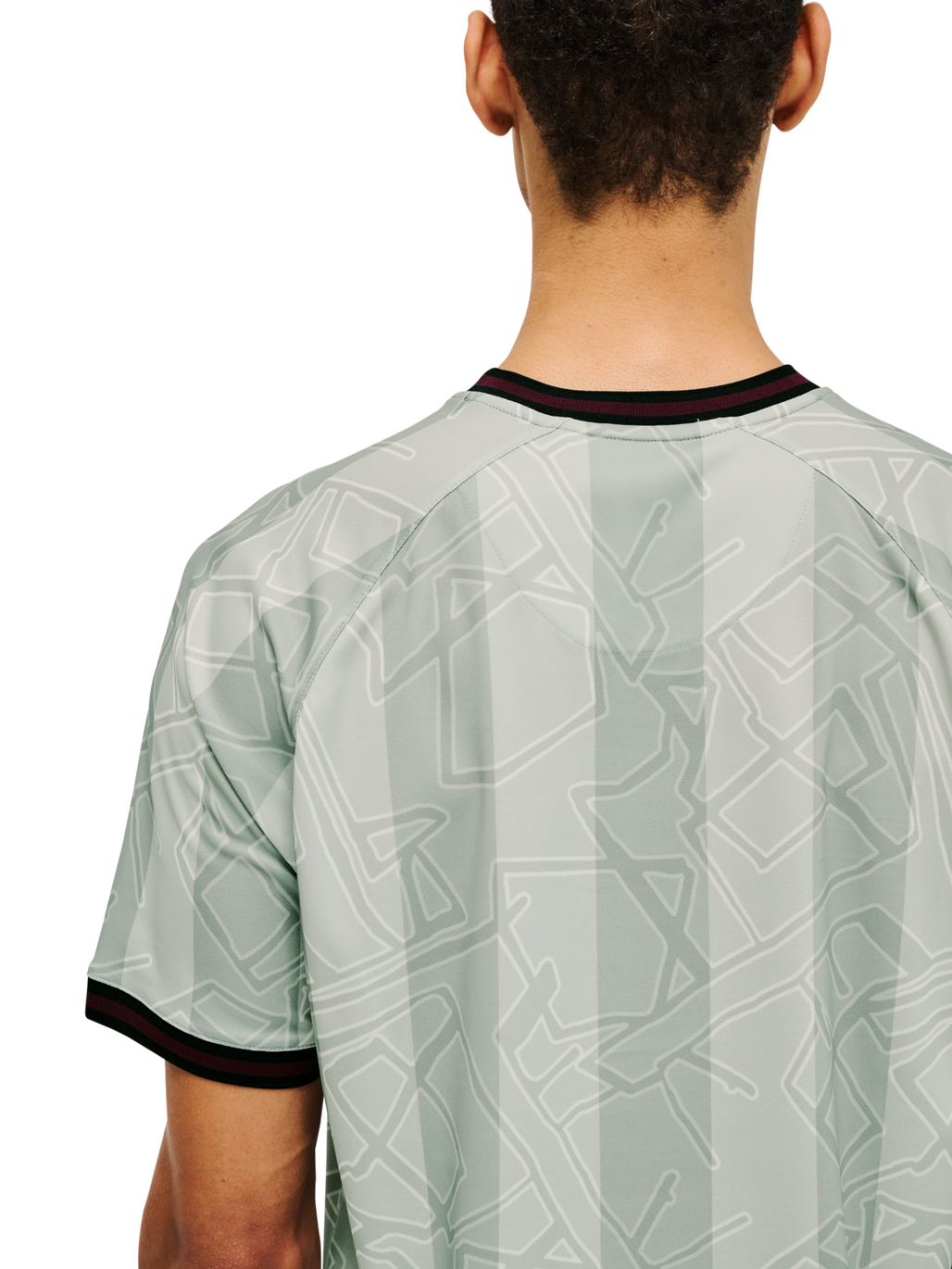 DBU-HALO 24 GK JERSEY S/S, HARBOR MIST, model