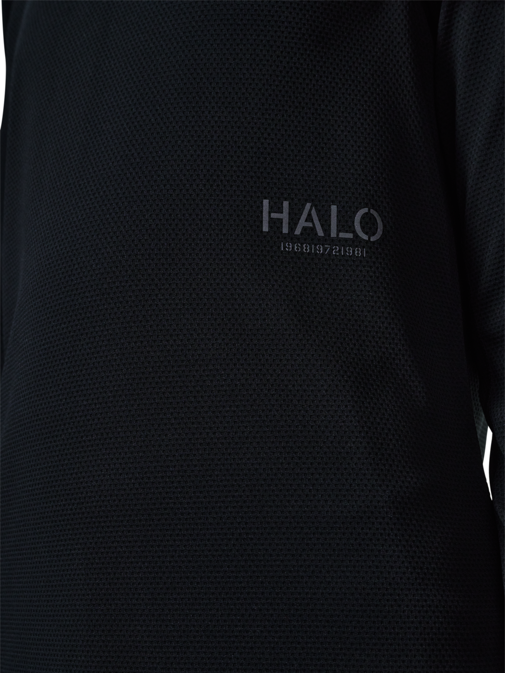 HALO SORONA HALF ZIP, BLACK, model